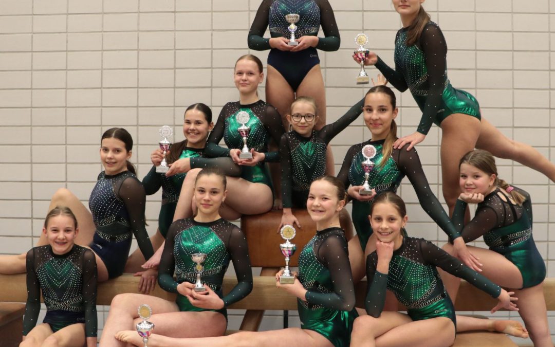 Turnen: Vier neue Gaumeistertitel für den TSC Mering