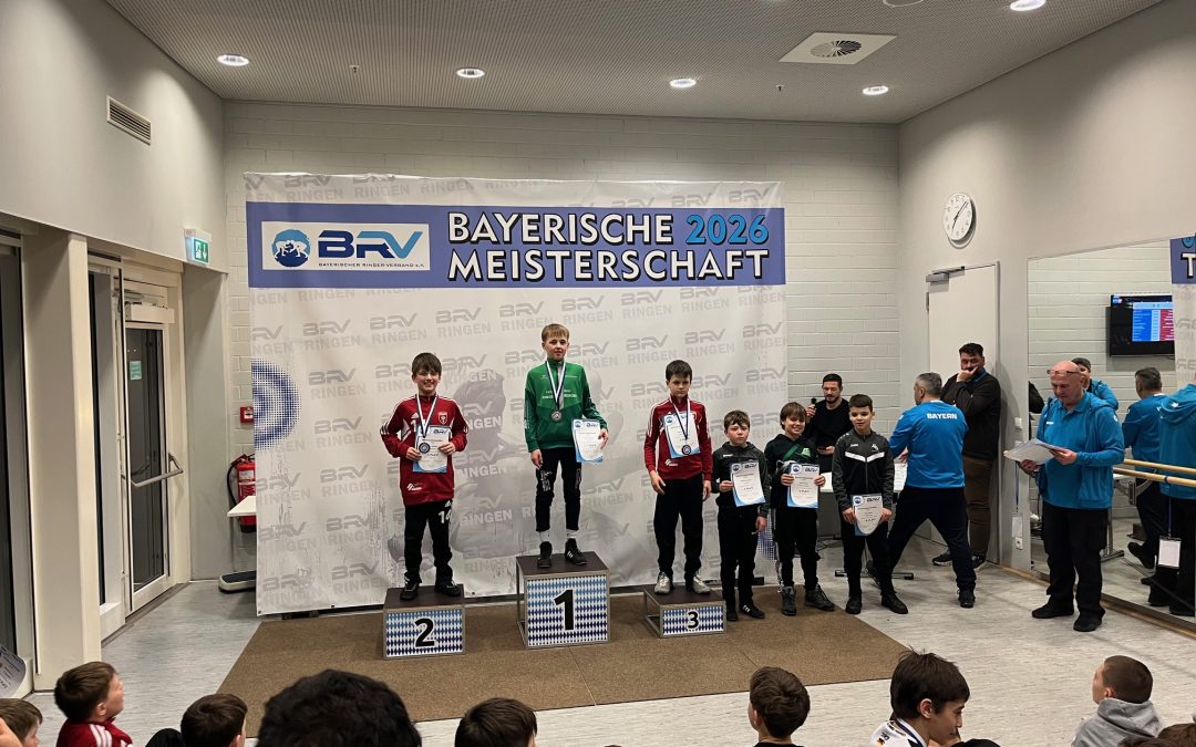 Nachwuchsringer des TSC Mering holen 5 Medaillen auf der Bayerischen